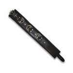 Prowler RED Leather Lockable Collar – Black, S/M - Image 5