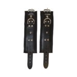 Prowler RED Leather Lockable Wrist Restraints L/XL - Image 2