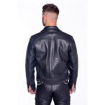Prowler RED Leather Trucker Jacket XL - Image 6