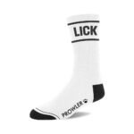 Prowler RED Lick Socks – White and Black, One Size - Image 2