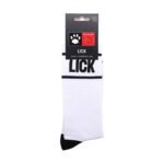 Prowler RED Lick Socks – White and Black, One Size - Image 3
