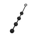 Prowler RED Medium Silicone Anal Beads – Black - Image 5