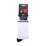 Prowler RED Oink Socks – White and Black, One Size - Image 3