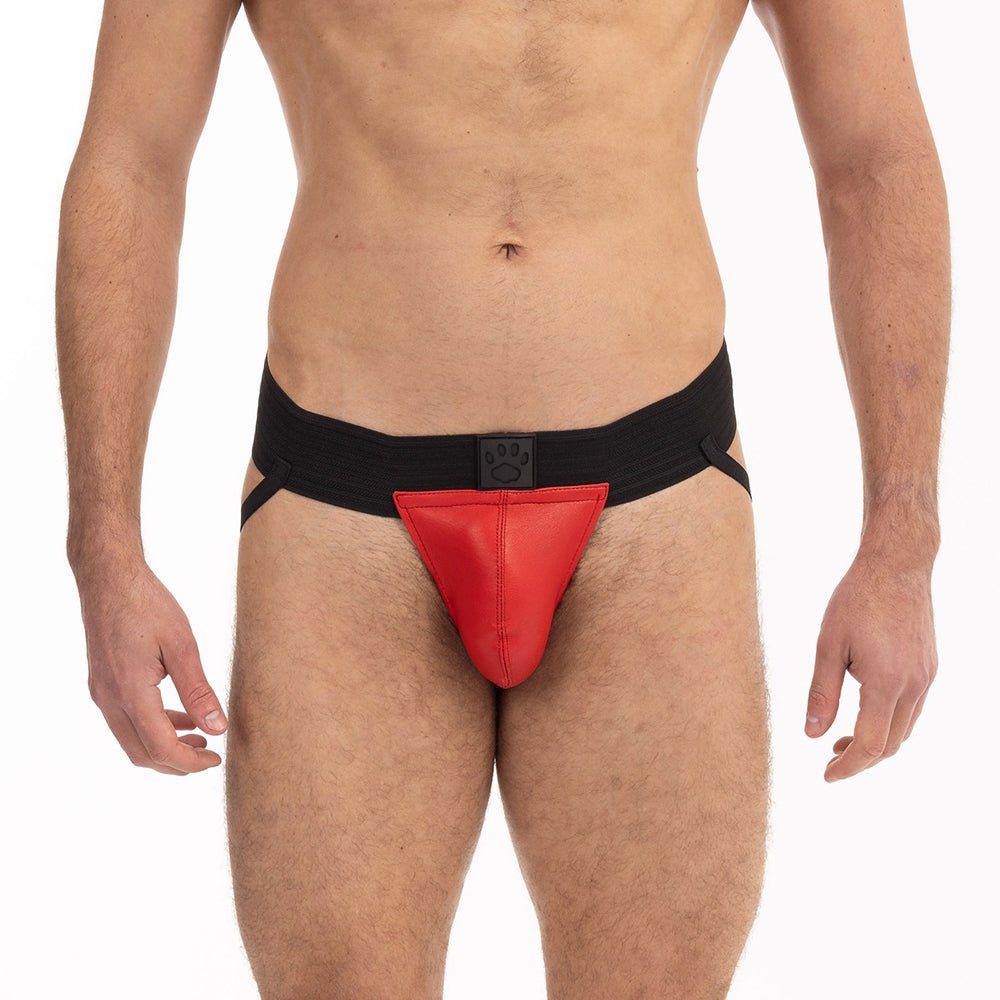 prowler-red-pouch-jock-blackred-s Prowler RED Pouch Jock Black/Red S - Image 1