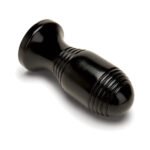 Prowler RED Ribbed Anal Plug – Black - Image 3