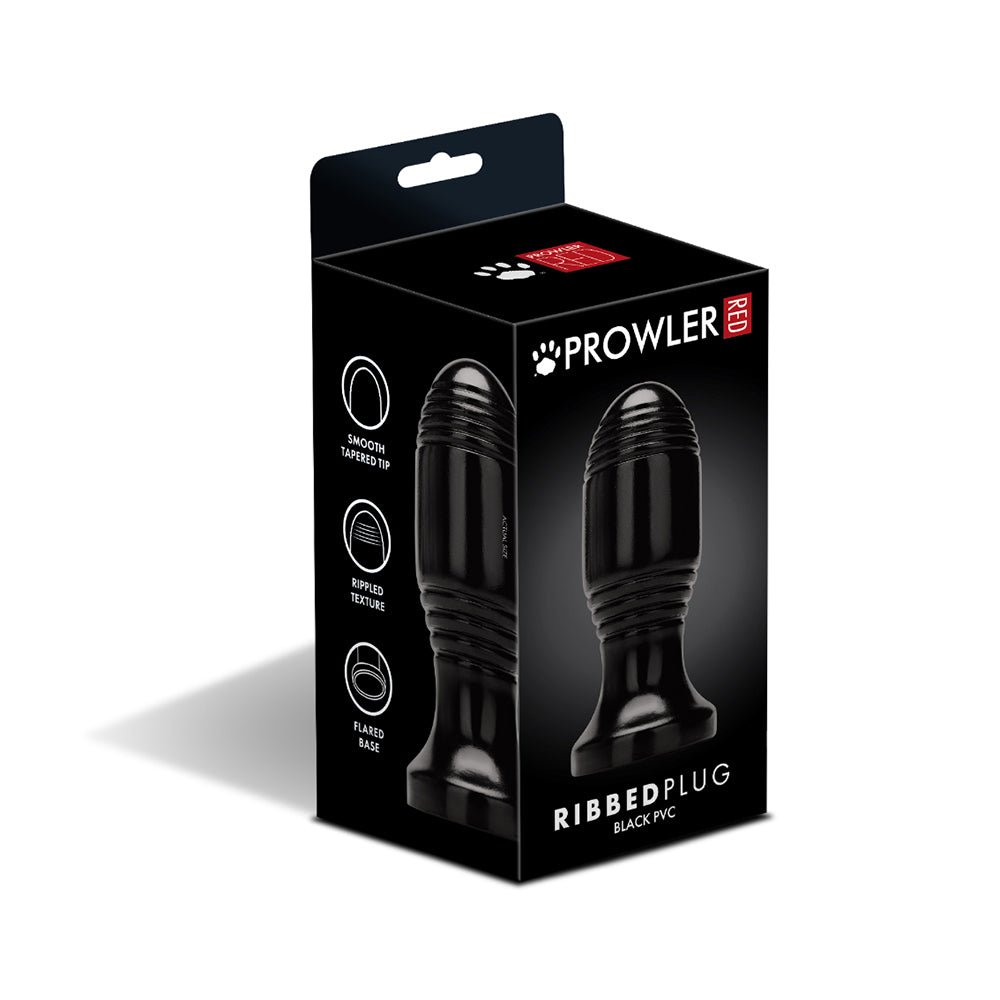 prowler-red-ribbed-plug-black Prowler RED Ribbed Plug Black - Image 1