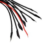 Prowler RED Short Handle Flogger Black/Red - Image 3