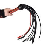Prowler RED Short Handle Flogger Black/Red - Image 4