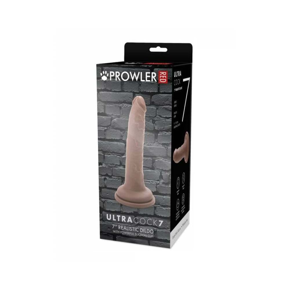 prowler-red-ultra-cock-7-in-realistic-dildo-caramel Prowler RED Ultra Cock 7 in. Realistic Dildo Caramel - Image 1