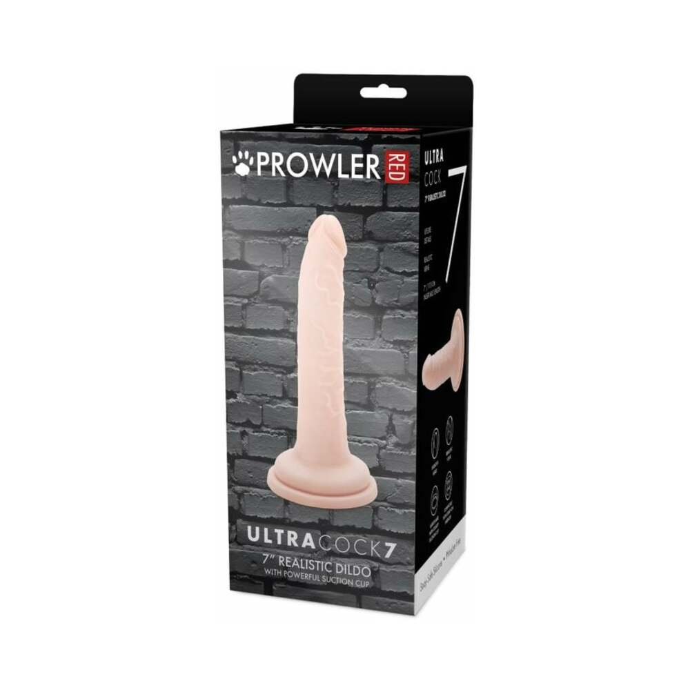 prowler-red-ultra-cock-7-in-realistic-dildo-vanilla Prowler RED Ultra Cock 7 in. Realistic Dildo Vanilla - Image 1