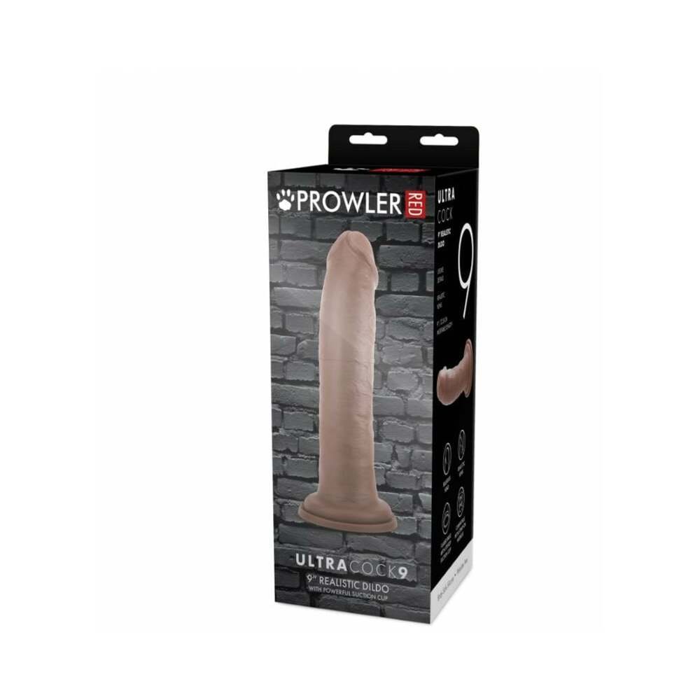 prowler-red-ultra-cock-9-in-realistic-dildo-caramel Prowler RED Ultra Cock 9 in. Realistic Dildo Caramel - Image 1