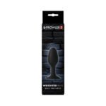 Prowler RED Weighted Anal Plug – Black, Small - Image 5