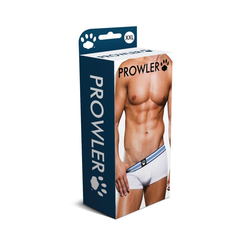 prowler-trunk-whiteblue-2xl Prowler Trunk White/Blue 2XL - Image 1