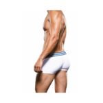 Prowler Trunk White and Blue Polyester Swim Brief – Large - Image 3