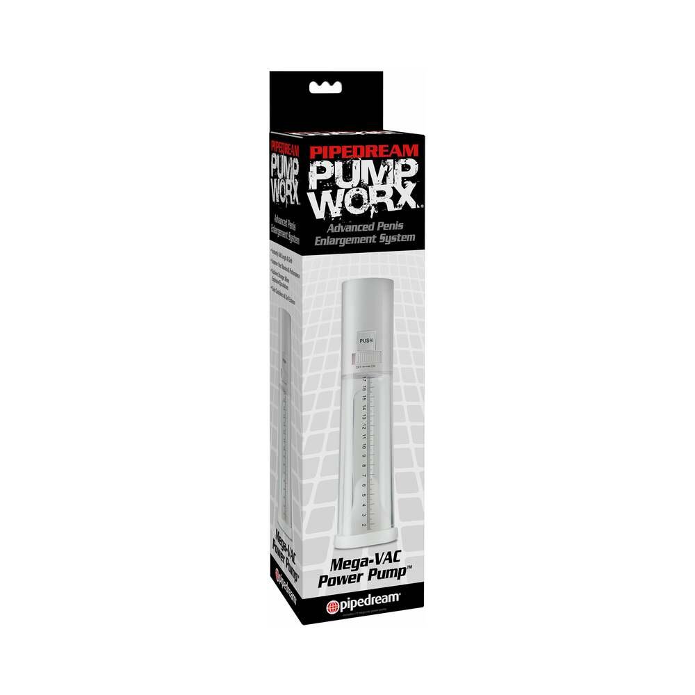 pump-worx-mega-vac-power-pump-clearwhite Pump Worx MEGA-VAC Power Pump Clear/White - Image 1