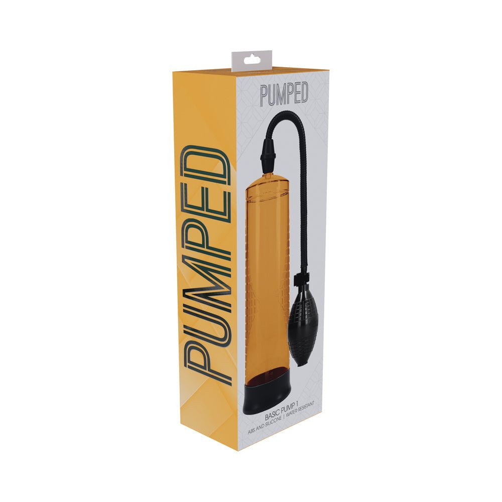 pumped-basic-pump-1-water-resistant-orange Pumped Basic Pump 1 Water Resistant Orange - Image 1