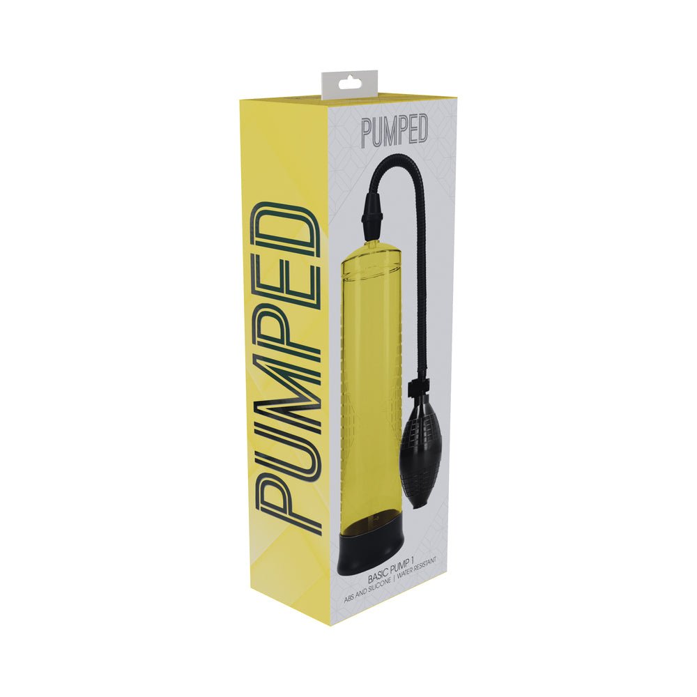 pumped-basic-pump-1-water-resistant-yellow Pumped Basic Pump 1 Water Resistant Yellow - Image 1