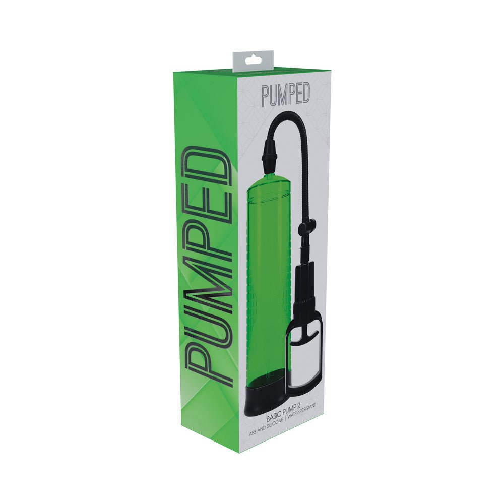 pumped-basic-pump-2-water-resistant-green Pumped Basic Pump 2 Water Resistant Green - Image 1