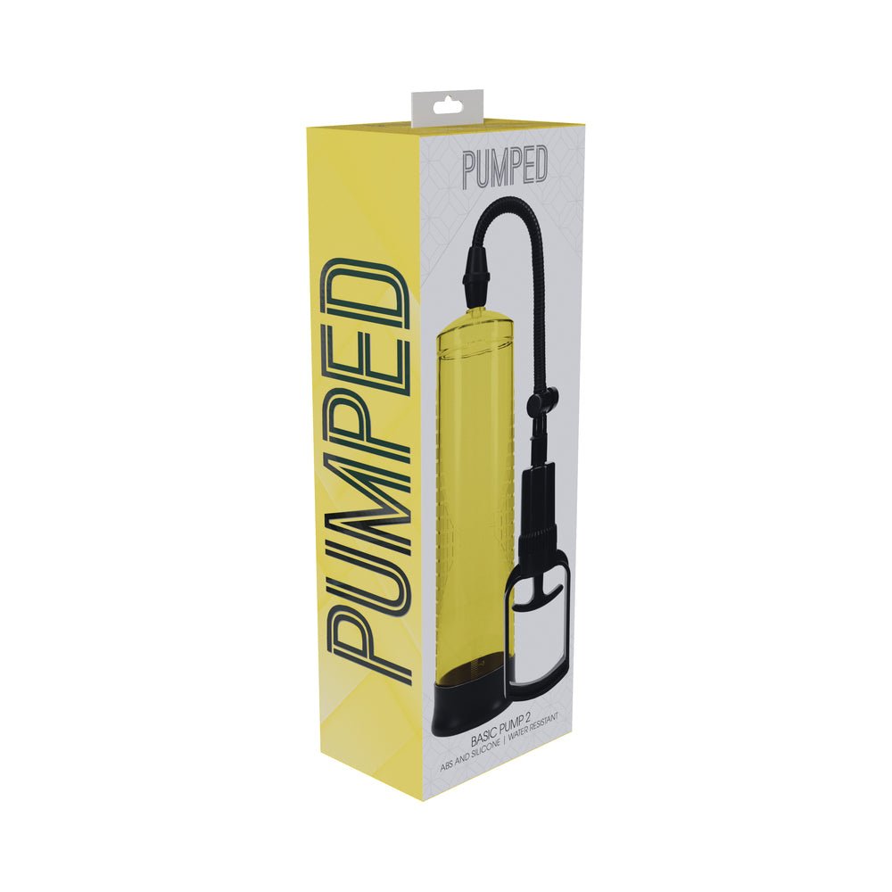 pumped-basic-pump-2-water-resistant-yellow Pumped Basic Pump 2 Water Resistant Yellow - Image 1