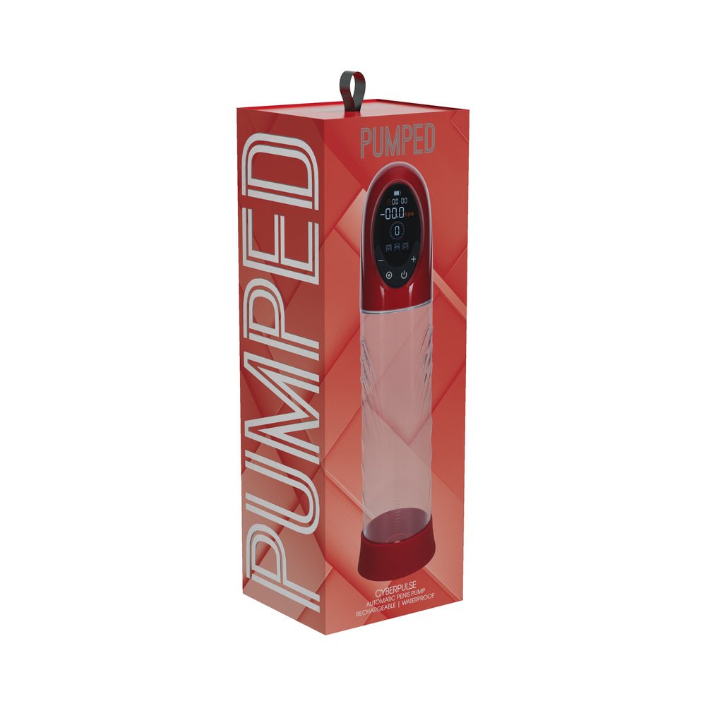 pumped-cyberpulse-automatic-waterproof-metallic-red PUMPED CyberPulse Automatic Waterproof Metallic Red - Image 1