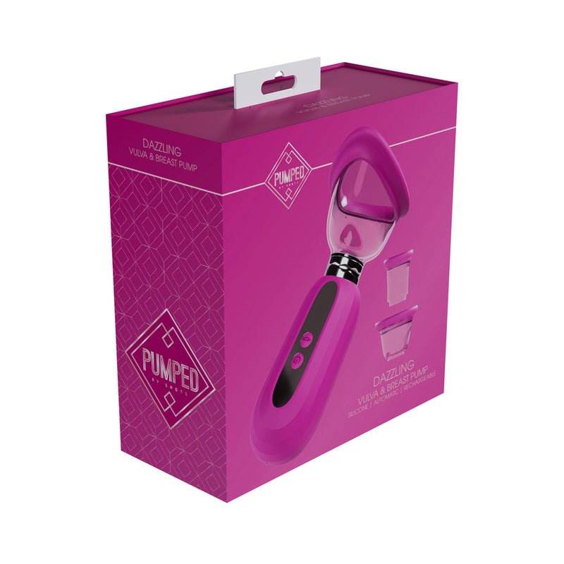 pumped-dazzling-automatic-rechargeable-vulva-breast-pump-pink Pumped Dazzling Automatic Rechargeable Vulva & Breast Pump Pink - Image 1