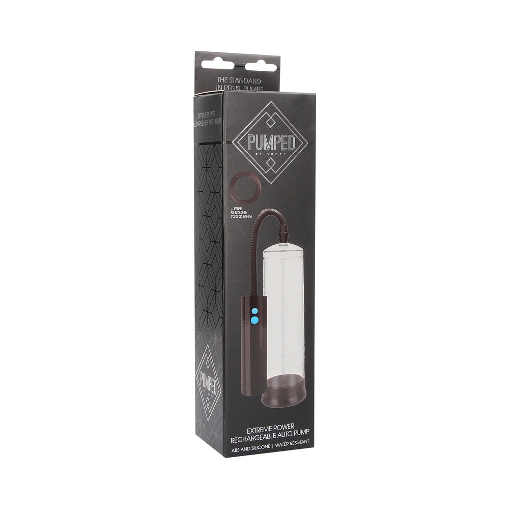 pumped-extreme-power-rechargeable-automatic-penis-pump-clear Pumped Extreme Power Rechargeable Automatic Penis Pump Clear - Image 1