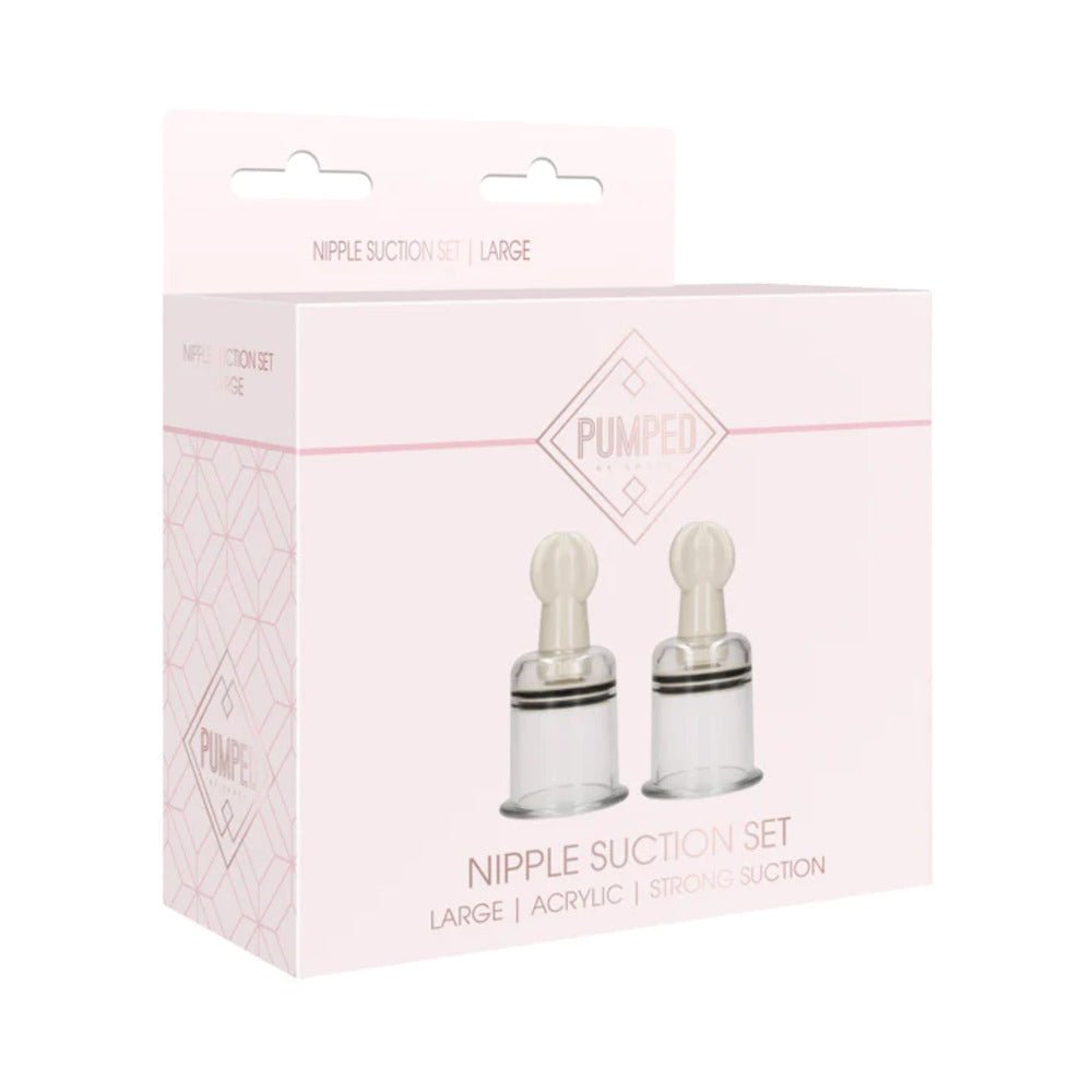 pumped-nipple-suction-set-rose-large Pumped Nipple Suction Set Rose Large - Image 1