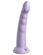 Dillio Platinum - Slim Seven 7 Inch Dildo - Purple - Image 2