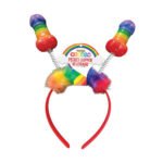 Rainbow Pecker Bopper Headband
