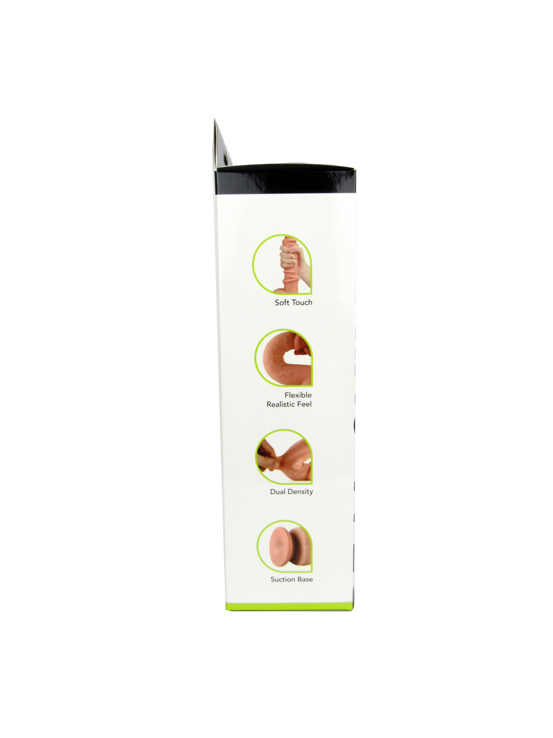 real-skin-8-dual-layer-dildo-beige Real Skin 8" Dual Layer Dildo - Beige - Image 1