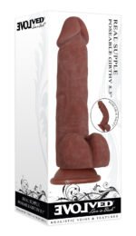 Real Supple Poseable Girthy Dark 8.5 Inch - Image 2