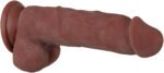 Real Supple Poseable Girthy Dark 8.5 Inch - Image 6