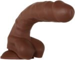 Real Supple Silicone Poseable Dark 8.25 Inch - Image 5