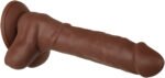 Real Supple Silicone Poseable Dark 8.25 Inch - Image 6