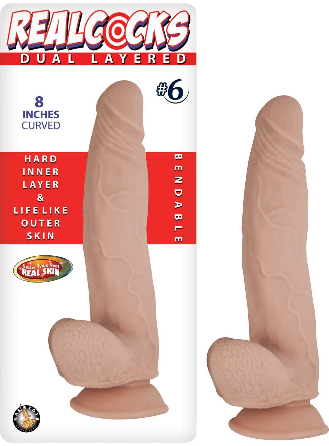 realcocks-dual-layered-6-flesh Realcocks Dual Layered #6 - Flesh - Image 1