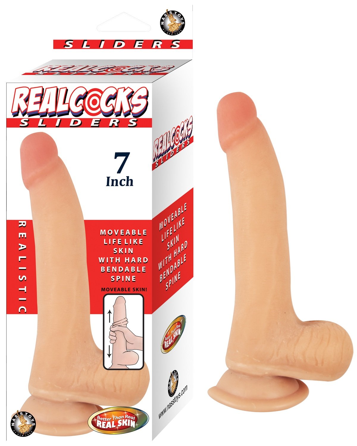 realcocks-sliders-7-inch-flesh Realcocks Sliders - 7 Inch - Flesh - Image 1