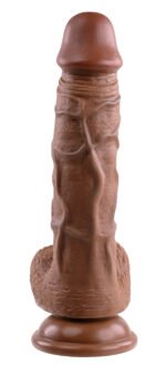 Realistic Dildo - 8 Inches - Dark - Image 6