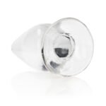 RealRock Crystal Clear 3.5 in. Anal Plug Clear - Image 3