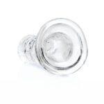 RealRock Crystal Clear Straight 6 in. Dildo Without Balls Clear - Image 5