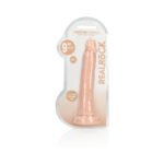 RealRock Realistic 9 in. Dildo With Suction Cup Beige