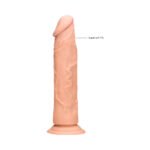 RealRock Realistic 9 in. Dildo With Suction Cup Beige - Image 8
