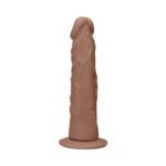 RealRock Realistic 9 in. Dildo With Suction Cup Tan - Image 2