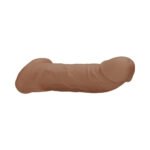 RealRock Realistic 9 in. Penis Sleeve Extender Sling Tan - Image 6