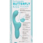 Rechargeable Butterfly Kiss Flicker - Blue