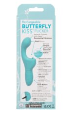 Rechargeable Butterfly Kiss Flicker - Blue
