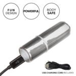 Rechargeable Silicone Lover's Thong With Pleasure Beads - Image 6