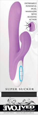 Rechargeable Super Sucker Rabbit Style Vibrator - Image 4