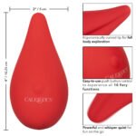 Red Hot Flicker Rechargeable Vibrator – Red - Image 12