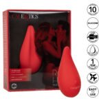 Red Hot Flicker Rechargeable Vibrator – Red - Image 8