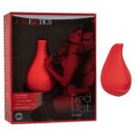 Red Hot Glow Rechargeable Vibrator – Red - Image 2
